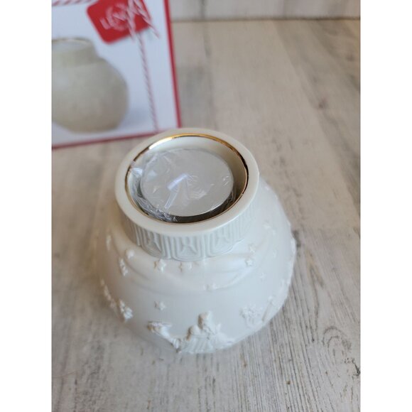 Lenox ornamental glow votive candle Xmas nativity scene Accord - Picture 7 of 8